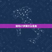 请问27岁属什么生肖，今年27周岁属什么生肖的