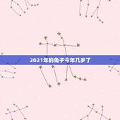 2021年的兔子今年几岁了，2021年属兔的多大年龄？