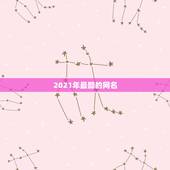 2021年最酷的网名，2021年女生简单气质的网名有哪些？