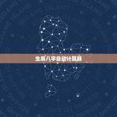 生辰八字自动计算器，输入出生年月查生辰八字