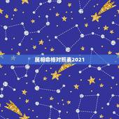 属相命格对照表2021，2021年五行属什么