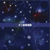 十二星座性格，十二星座性格特点