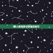 俩人感觉荷尔蒙强烈吸引，我感觉我喜欢一个人都是因为荷尔蒙，荷尔蒙会让我