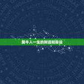 属牛人一生的财运和命运，帮我算属牛1985年出生的一生的命运和 财运