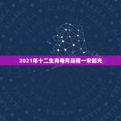 2021年十二生肖每月运程一宋韶光，2021年十二生肖运势运程
