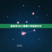 起名字2021免费八字起名打分 生辰八字取名字免费起名字