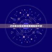 己巳年女和壬申年男婚配好不好，己巳年男与己巳年女相配吗