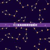 十二生肖结婚更好的配对，十二生肖相克相冲口诀