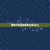 属狗今年的运势怎么样2022，属狗人一生运势运程