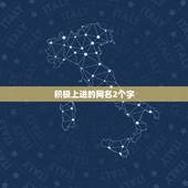 积极上进的网名2个字，求两三个字的古风名字，要积极向上的，有寓意……