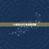 12生肖2022年运势详解，2022年生肖属马人流年运程