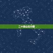 二十四山五行图，风水，二十四山立向