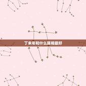 丁未年和什么属相最好，属羊的本命年是哪年