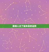 属相人过了鼠年后的运势，属相鼠在2021年多大了财运怎么样