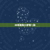 88年属兔33岁有一劫，87属兔二次婚姻在几岁