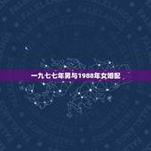 一九七七年男与1988年女婚配，1988年属龙的人与1977年属蛇女能
