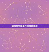 网名女生简单气质成熟伤感，网名女生简单气质成熟心情好