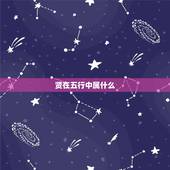 贤在五行中属什么，怡在五行金木水火土中属什