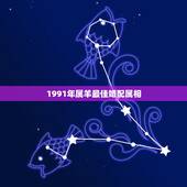 1991年属羊最佳婚配属相，91年属羊的男和什么属相最配
