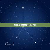 分手了就是缘分尽了吗，缘分尽了就是分手的时候了吗？