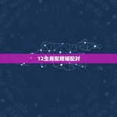 12生肖配婚姻配对，12生肖最佳姻缘配对表