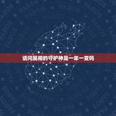 请问属相的守护神是一年一变吗，十二生肖的守护神分别是什么