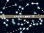 生肖龙2023年运势，生肖龙2023年运势大全详解