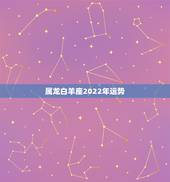 属龙白羊座2022年运势，属龙白羊座性格