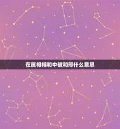 在属相相和中破和邢什么意思，婚姻中属相相刑是什么意思