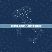 1985年属牛的几月出生最好命，属牛的几月出生最好命阴历