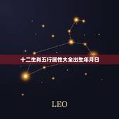 十二生肖五行属性大全出生年月日，2009年5月30日11点32分出生的