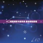 十二相属相配与相克表 最佳婚配属相