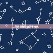 怎样查自己的天干地支，天干地支怎么算