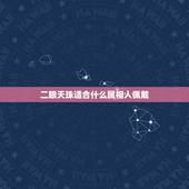 二眼天珠适合什么属相人佩戴，属虎的人佩戴什么样天珠最好？