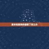 属羊和属狗的相爱了怎么办，羊和狗结合真的会早死一个吗