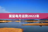 属鼠每月运势2022年，1972属鼠2023每月运势