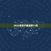 2022年双子座运势11月，十一月一号双子座运势