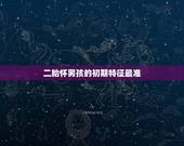 二胎怀男孩的初期特征最准，准备二胎了，想知道怎样能生男孩几率大？