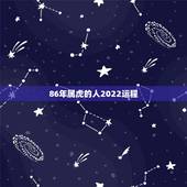 86年属虎的人2022运程，属龙人2022 年运势及运程