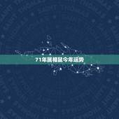 71年属相鼠今年运势，71年的属猪人的婚姻和财运怎么样