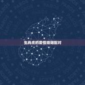生肖虎的爱情婚姻配对，属虎和12生肖的情感终极配对