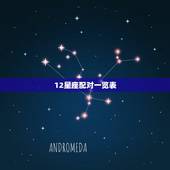 12星座配对一览表，12星座大全配对