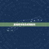 属相男羊和女虎婚配吗，生肖男羊女虎能婚配吗