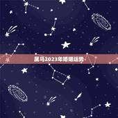 属马2023年婚姻运势，属马运势