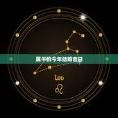 属牛的今年结婚吉日，免费算结婚黄道吉日