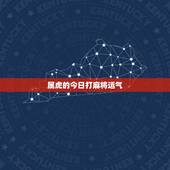 属虎的今日打麻将运气，86年属虎今天打麻将的手气