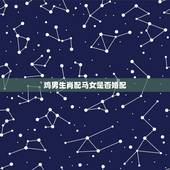 鸡男生肖配马女是否婚配，女属鸡和男属马相配吗