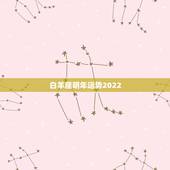 白羊座明年运势2022，白羊座2022年运势大变