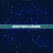 属虎的不能和什么属相婚配，属虎的属相婚配表，属虎的和什么属相最配，属虎