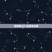 清宫表2021生男生女图，清宫图2021年生男生女表怎么算